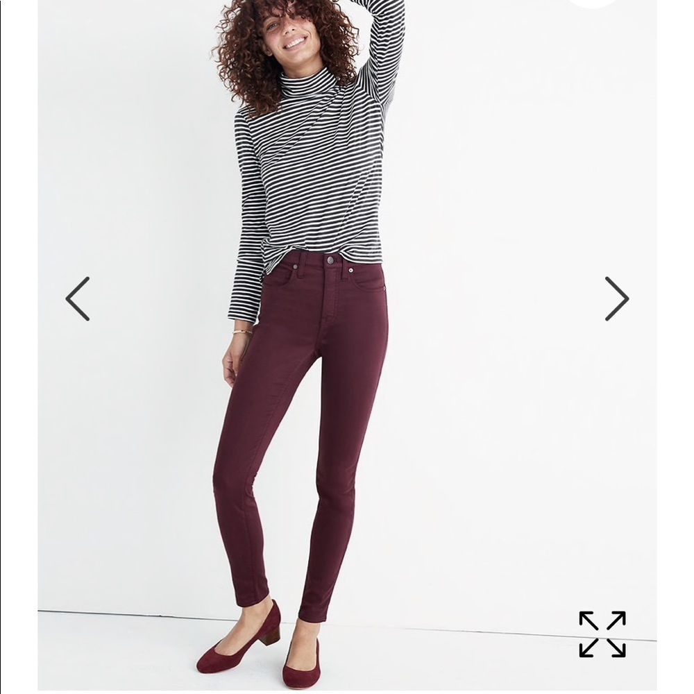 NEW • Madewell • 9 Inch High Rise Skinny Jeans 24